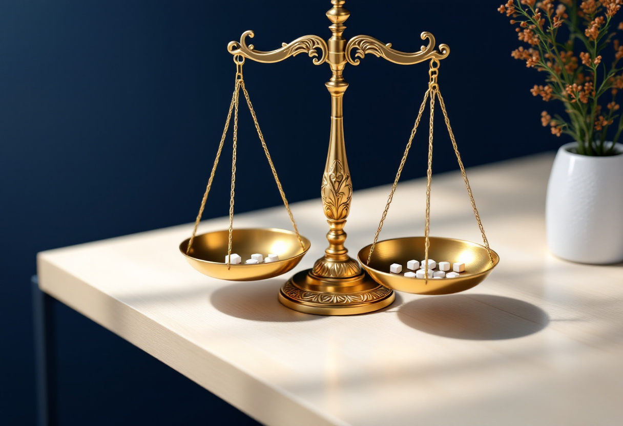 Balance dorée comparant SARL et SAS
